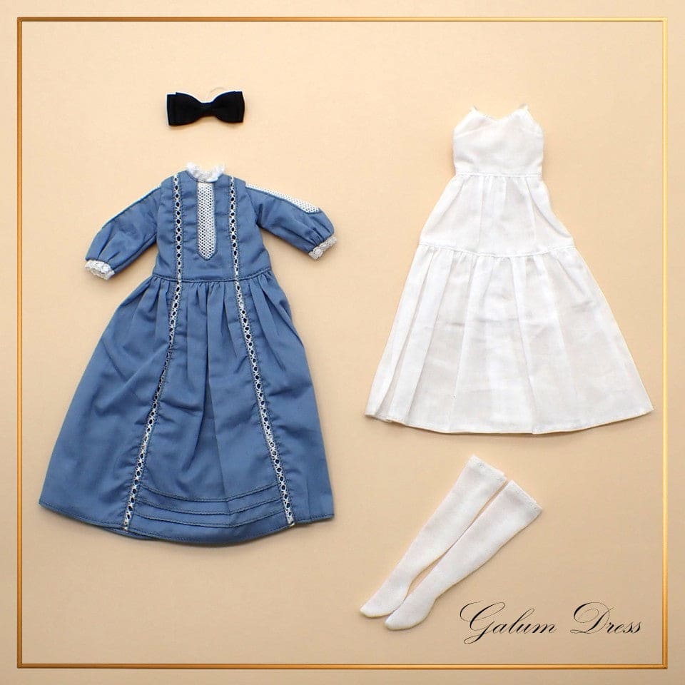 【Licca Castle】Galum Collection 26 蕾絲拼接洋裝組 / 27cm momoko MISAKI Jenny