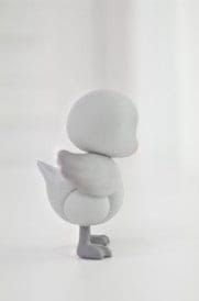 【GEPPETO FRIENDS】gfDolls little KKuming Duck 小鴨子 復古系列 灰肌 / 現貨 - 紀物書館+JiWu Bookstore