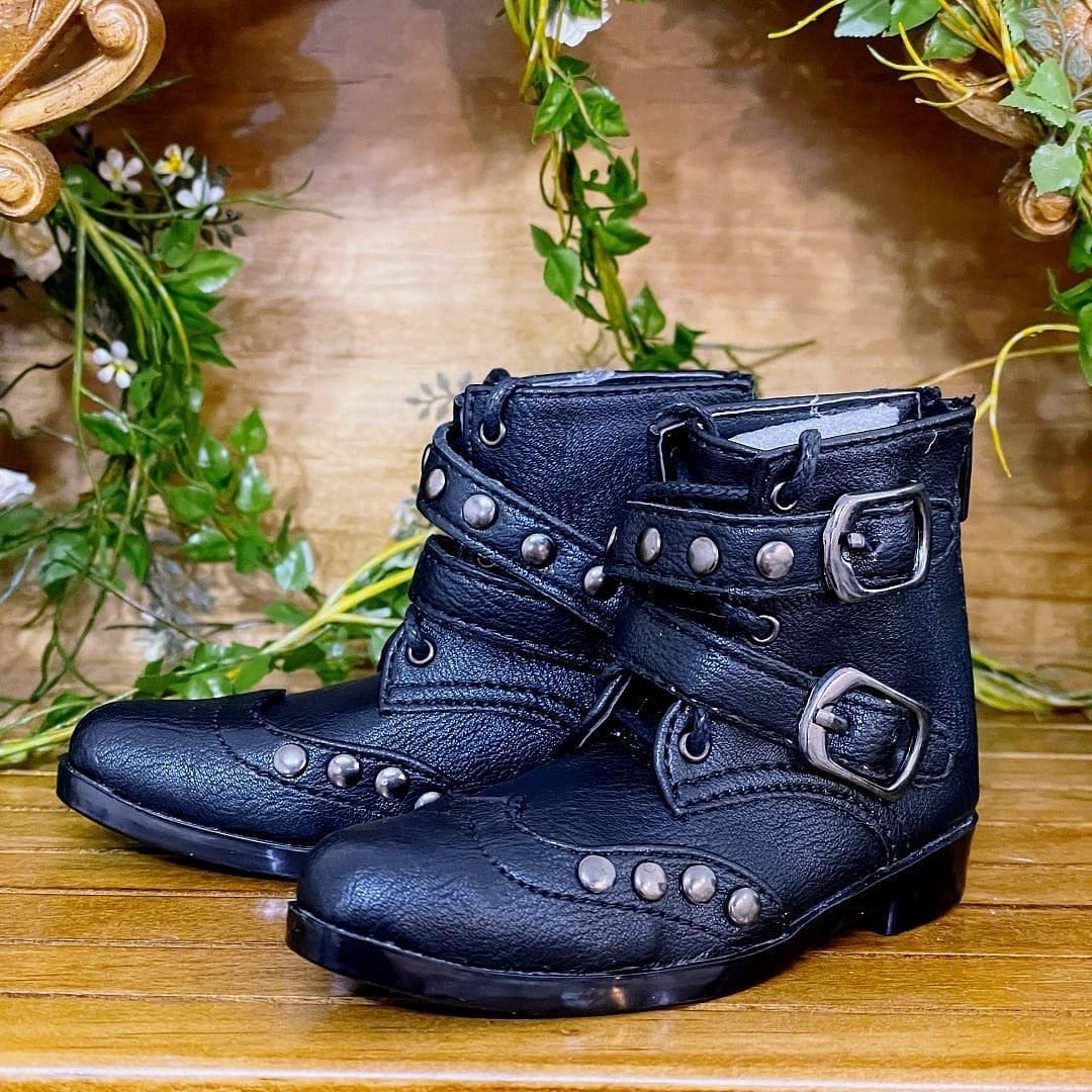 【Fatiao Doll Shop】環釦尖頭短靴 多色 BJD SD BOY