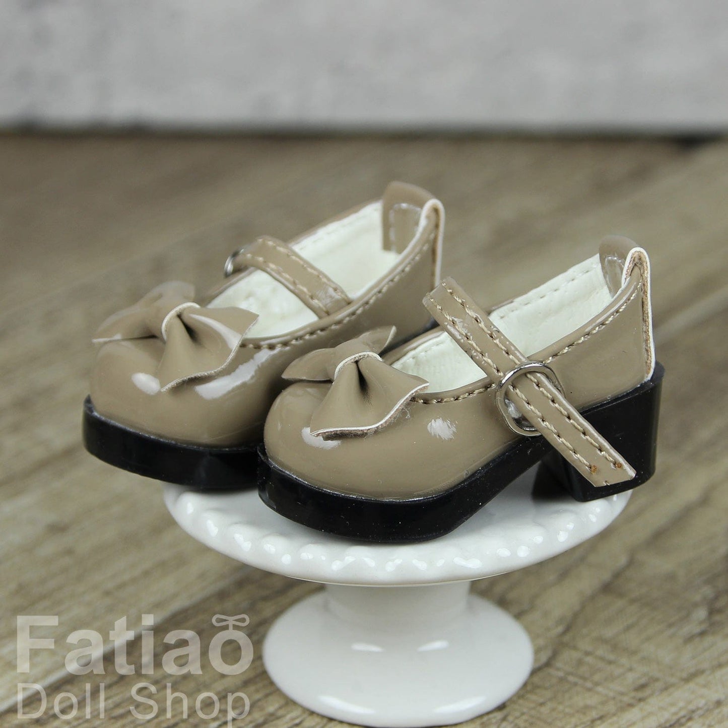 【Fatiao Doll Shop】亮面蝴蝶結瑪莉珍 C16 多色 / BJD 6分 YoSD iMda 3.0 - 紀物書館+JiWu Bookstore