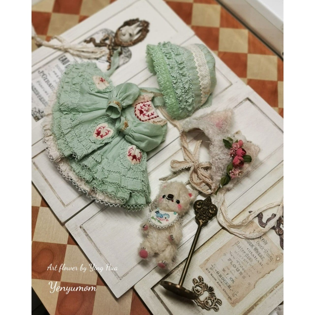 【Yenyumom】《花園絮語》服飾套組 預購 / iMda 3.0 YoSD