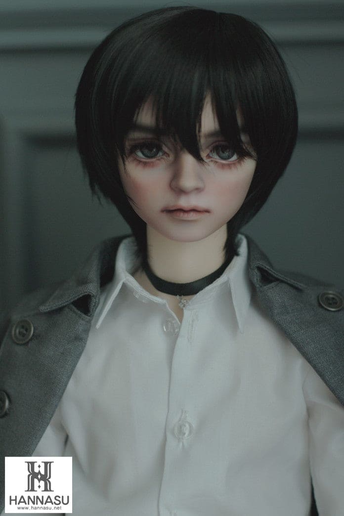 【HANNASU】HW-1047 娃用假髮 多色 / 8~9吋 BJD 1/3 Angel Philia - 紀物書館+JiWu Bookstore