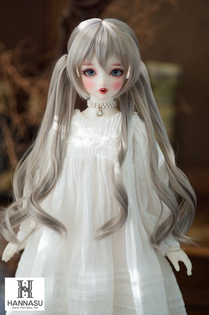 【HANNASU】HW-1112 娃用假髮 多色 / 9~10吋 BJD DD 3分 MDD - 紀物書館+JiWu Bookstore