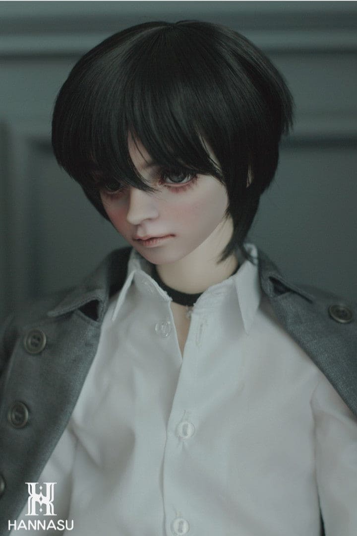 【HANNASU】HW-1047 娃用假髮 多色 / 8~9吋 BJD 1/3 Angel Philia - 紀物書館+JiWu Bookstore