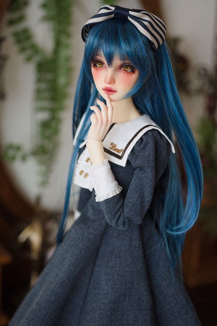【HANNASU】HW-1115 娃用假髮 多色 / 6~7吋 BJD YoSD Angel Philia 1/6 - 紀物書館+JiWu Bookstore