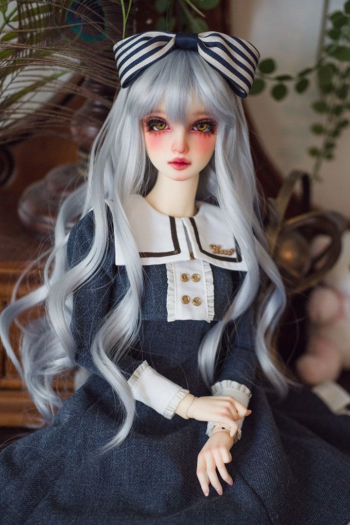 【HANNASU】HW-1114 娃用假髮 多色 / 6~7吋 BJD YoSD Angel Philia 1/6 - 紀物書館+JiWu Bookstore