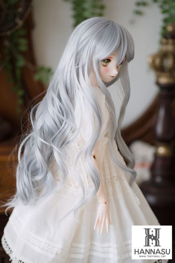 【HANNASU】HW-1114 娃用假髮 多色 / 8~9吋 BJD 1/3 Angel Philia - 紀物書館+JiWu Bookstore