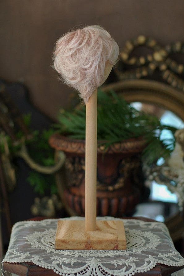 【HANNASU】HW-1066 娃用假髮 多色 / 8~9吋 BJD 1/3 Angel Philia - 紀物書館+JiWu Bookstore