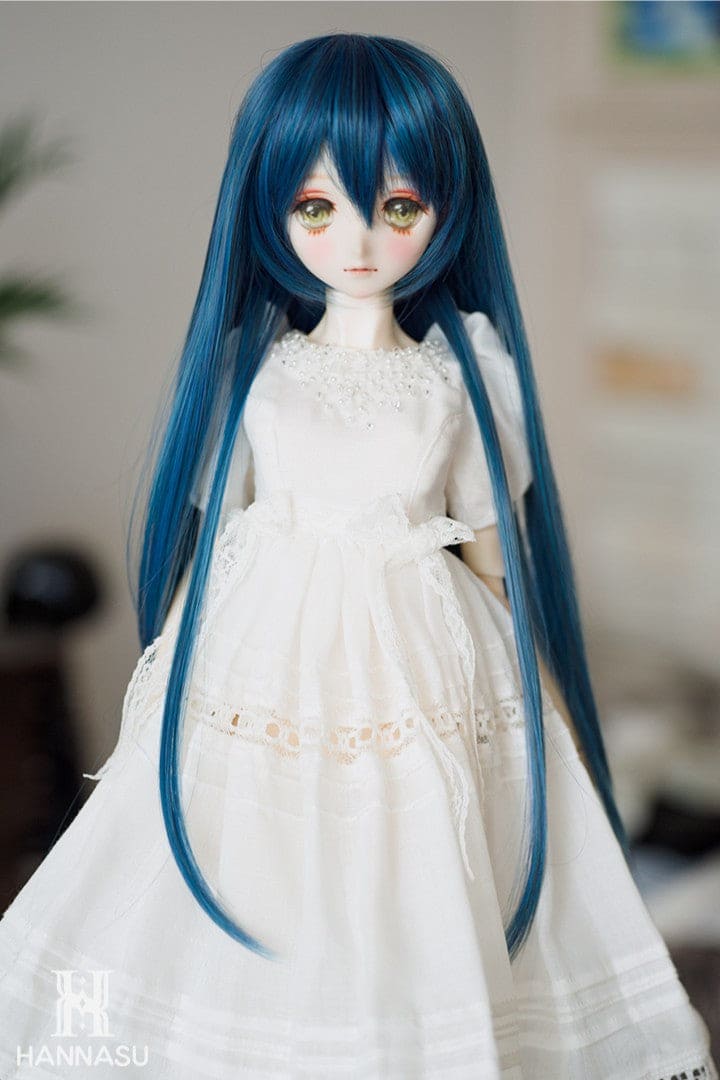 【HANNASU】HW-1115 娃用假髮 多色 / 6~7吋 BJD YoSD Angel Philia 1/6 - 紀物書館+JiWu Bookstore
