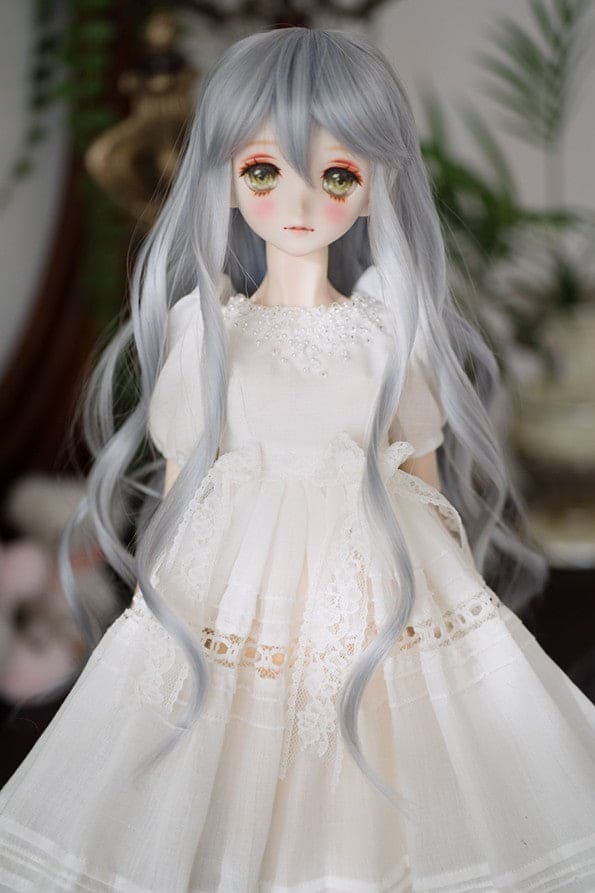 【HANNASU】HW-1114 娃用假髮 多色 / 8~9吋 BJD 1/3 Angel Philia - 紀物書館+JiWu Bookstore