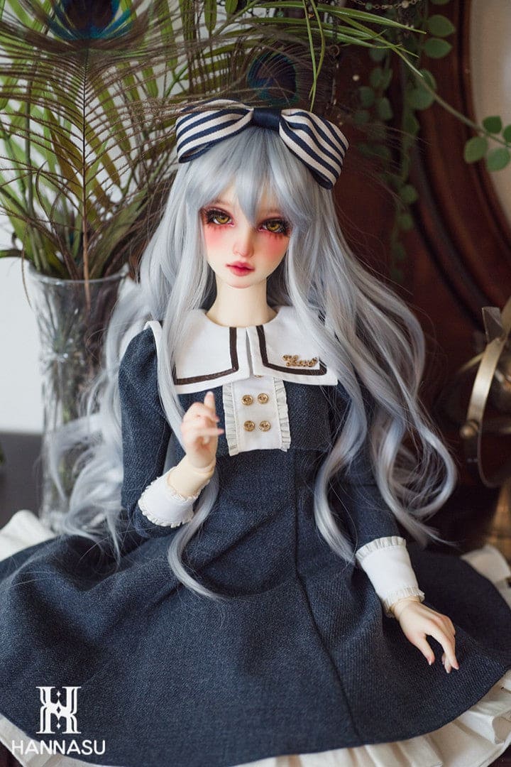 【HANNASU】HW-1114 娃用假髮 多色 / 6~7吋 BJD YoSD Angel Philia 1/6 - 紀物書館+JiWu Bookstore