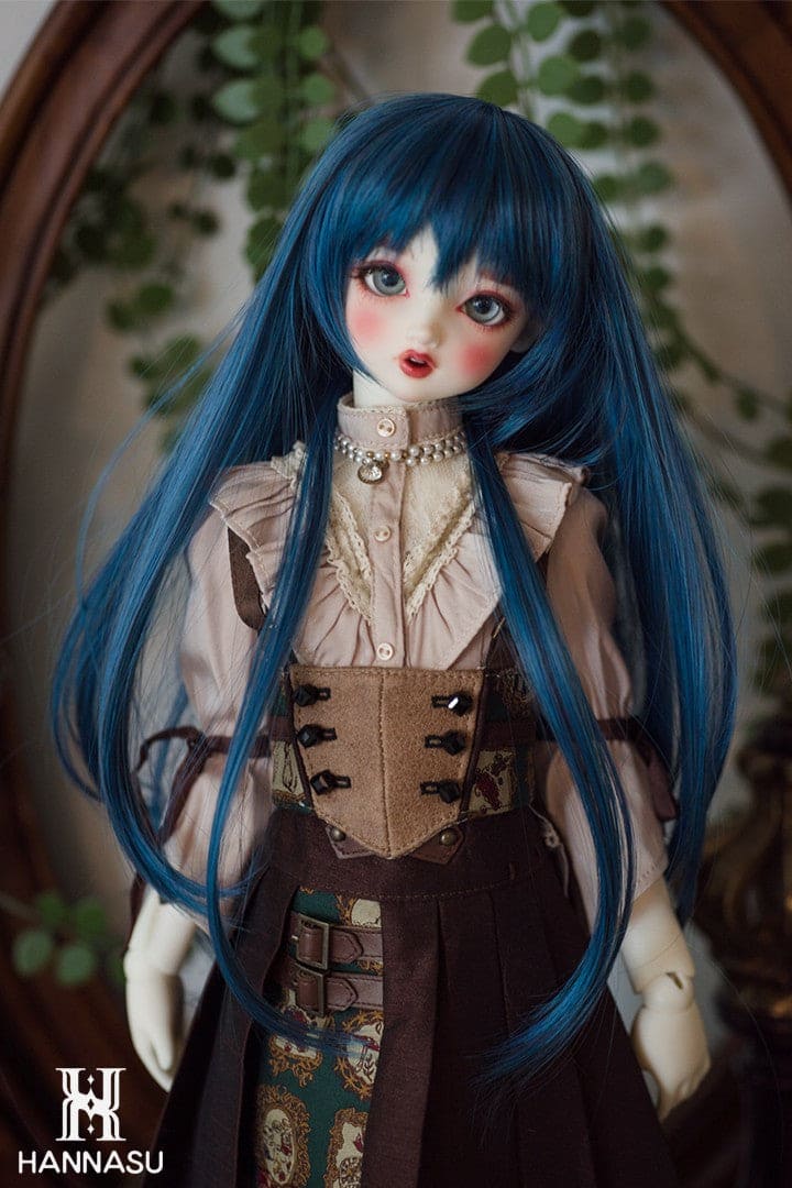 【HANNASU】HW-1115 娃用假髮 多色 / 6~7吋 BJD YoSD Angel Philia 1/6 - 紀物書館+JiWu Bookstore