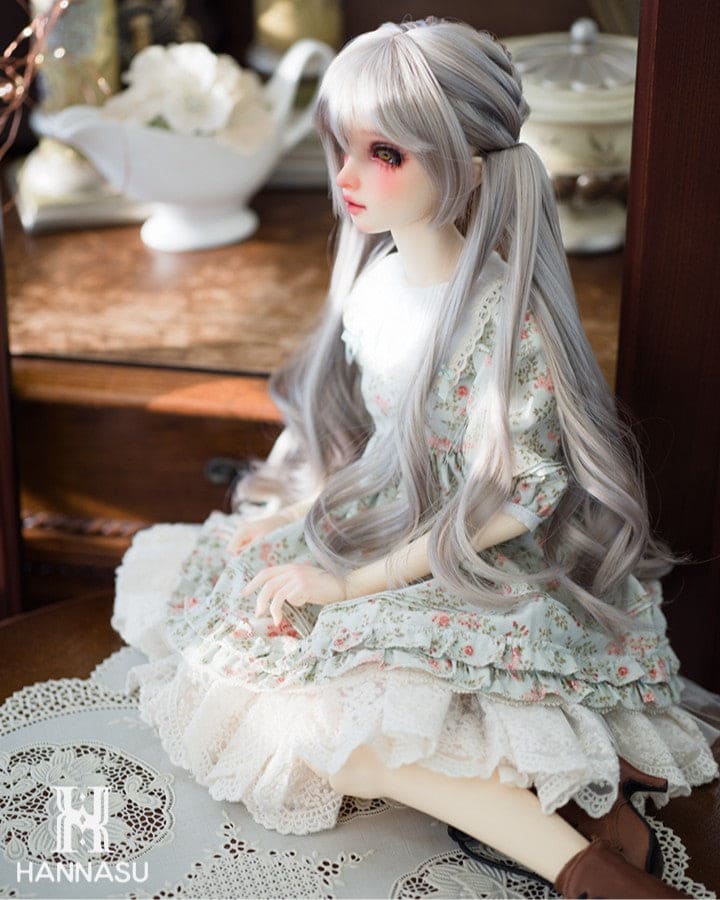 【HANNASU】HW-1112 娃用假髮 多色 / 9~10吋 BJD DD 3分 MDD - 紀物書館+JiWu Bookstore