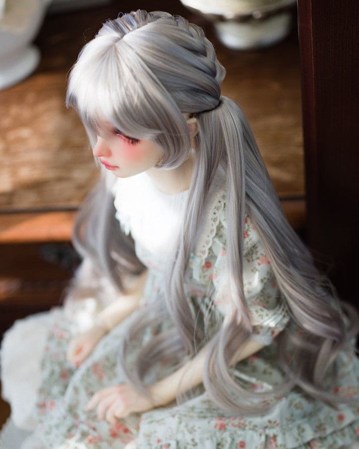 【HANNASU】HW-1112 娃用假髮 多色 / 8~9吋 BJD 1/3 Angel Philia - 紀物書館+JiWu Bookstore