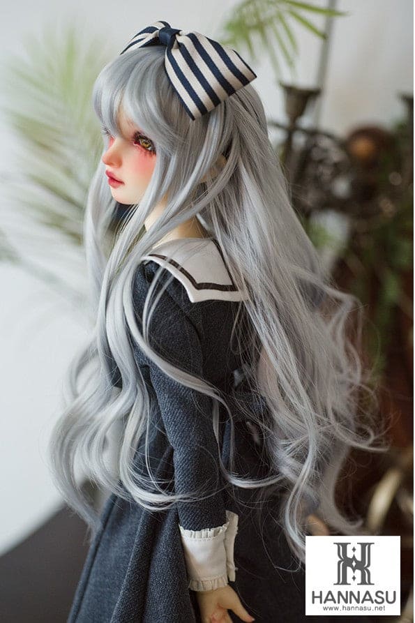 【HANNASU】HW-1114 娃用假髮 多色 / 8~9吋 BJD 1/3 Angel Philia - 紀物書館+JiWu Bookstore