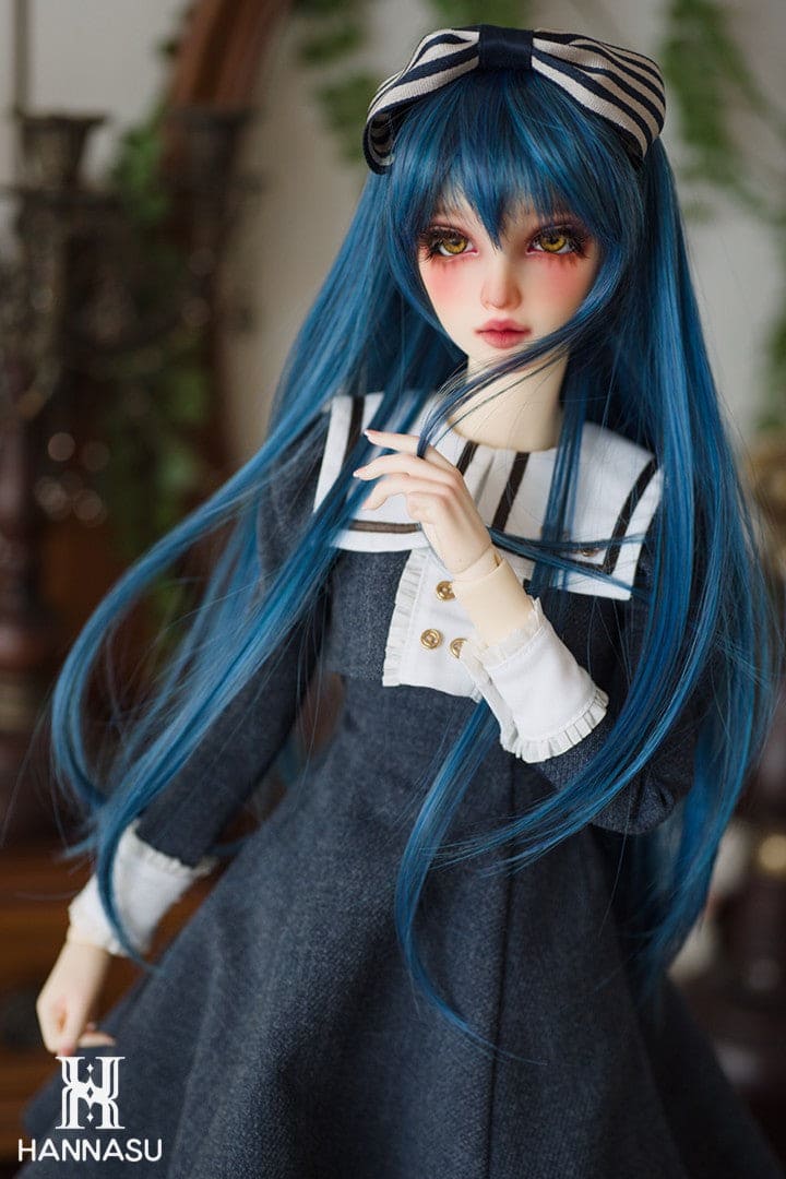 【HANNASU】HW-1115 娃用假髮 多色 / 6~7吋 BJD YoSD Angel Philia 1/6 - 紀物書館+JiWu Bookstore