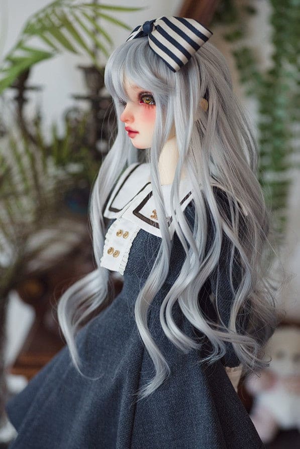 【HANNASU】HW-1114 娃用假髮 多色 / 8~9吋 BJD 1/3 Angel Philia - 紀物書館+JiWu Bookstore