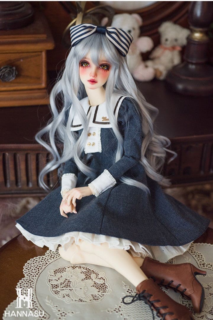 【HANNASU】HW-1114 娃用假髮 多色 / 6~7吋 BJD YoSD Angel Philia 1/6 - 紀物書館+JiWu Bookstore