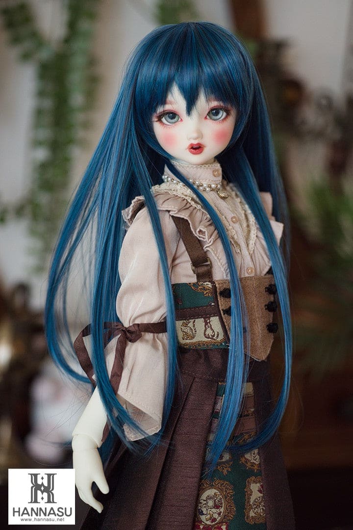 【HANNASU】HW-1115 娃用假髮 多色 / 6~7吋 BJD YoSD Angel Philia 1/6 - 紀物書館+JiWu Bookstore