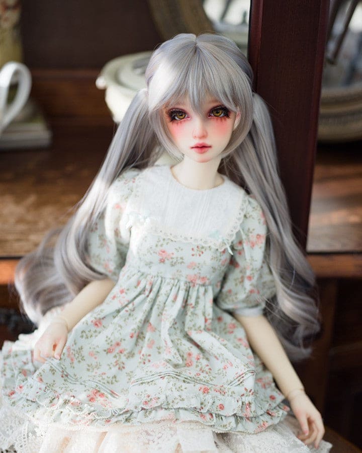 【HANNASU】HW-1112 娃用假髮 多色 / 9~10吋 BJD DD 3分 MDD - 紀物書館+JiWu Bookstore
