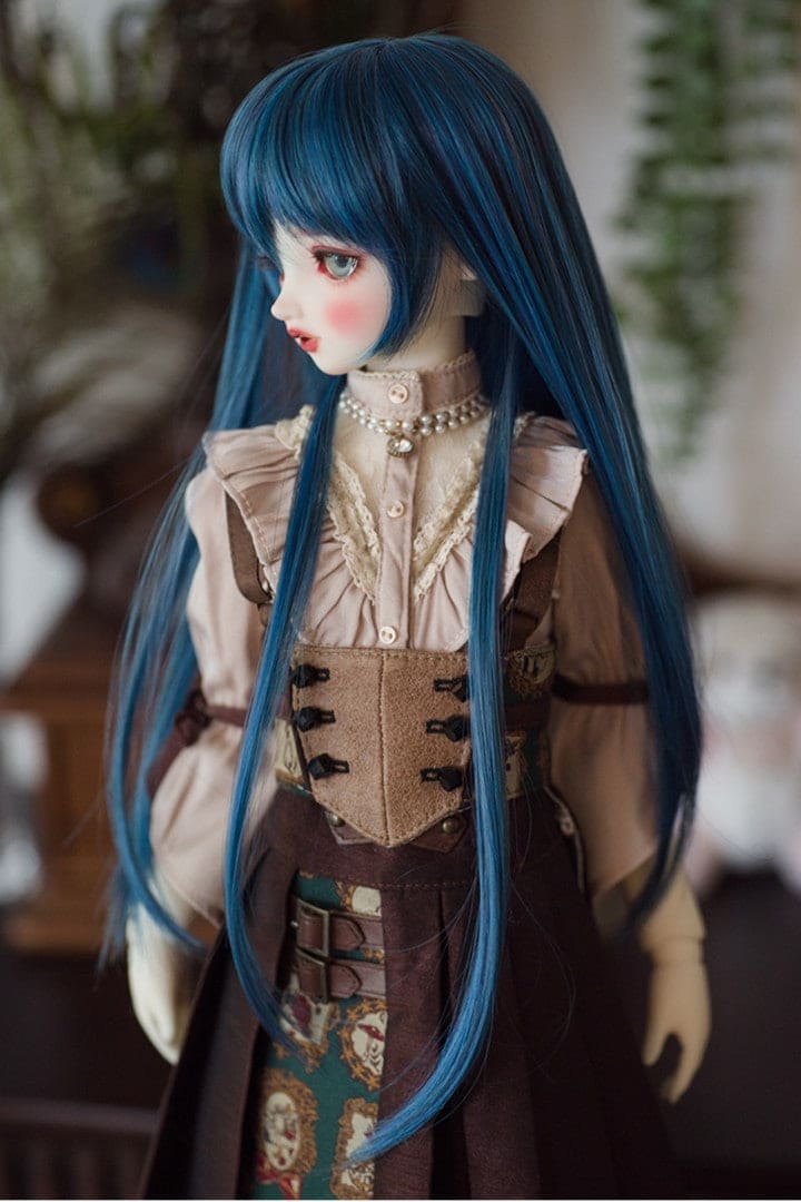 【HANNASU】HW-1115 娃用假髮 多色 / 6~7吋 BJD YoSD Angel Philia 1/6 - 紀物書館+JiWu Bookstore