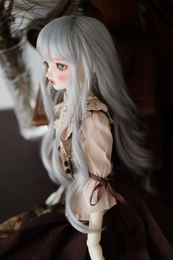 【HANNASU】HW-1114 娃用假髮 多色 / 8~9吋 BJD 1/3 Angel Philia - 紀物書館+JiWu Bookstore