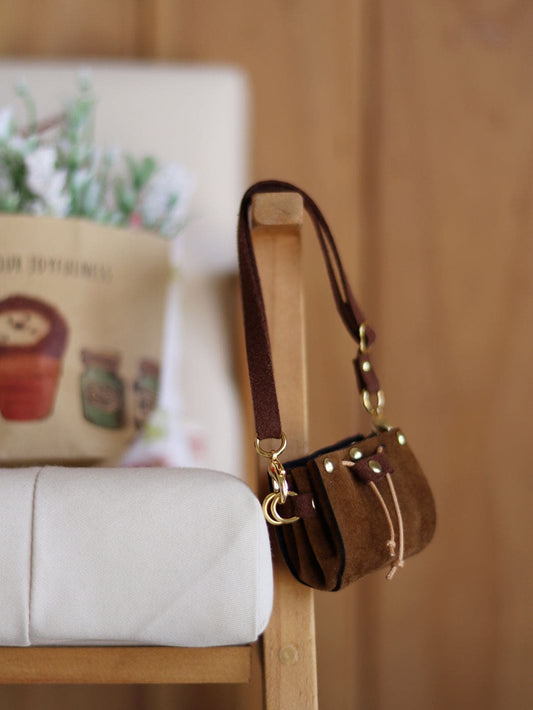 【1PinFun】束口肩背包 / BJD 1/3 1/4 MSD MDD AZO2 OB50 AngelPhilia DD momoko 六分之一男子 - 紀物書館+JiWu Bookstore