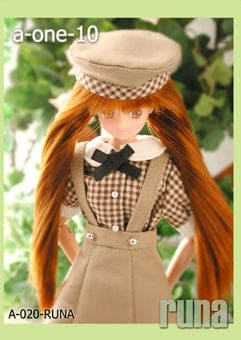 【AZONE】A-one-10 1/6 水貼 / Pureneemo Obistu - 紀物書館+JiWu Bookstore