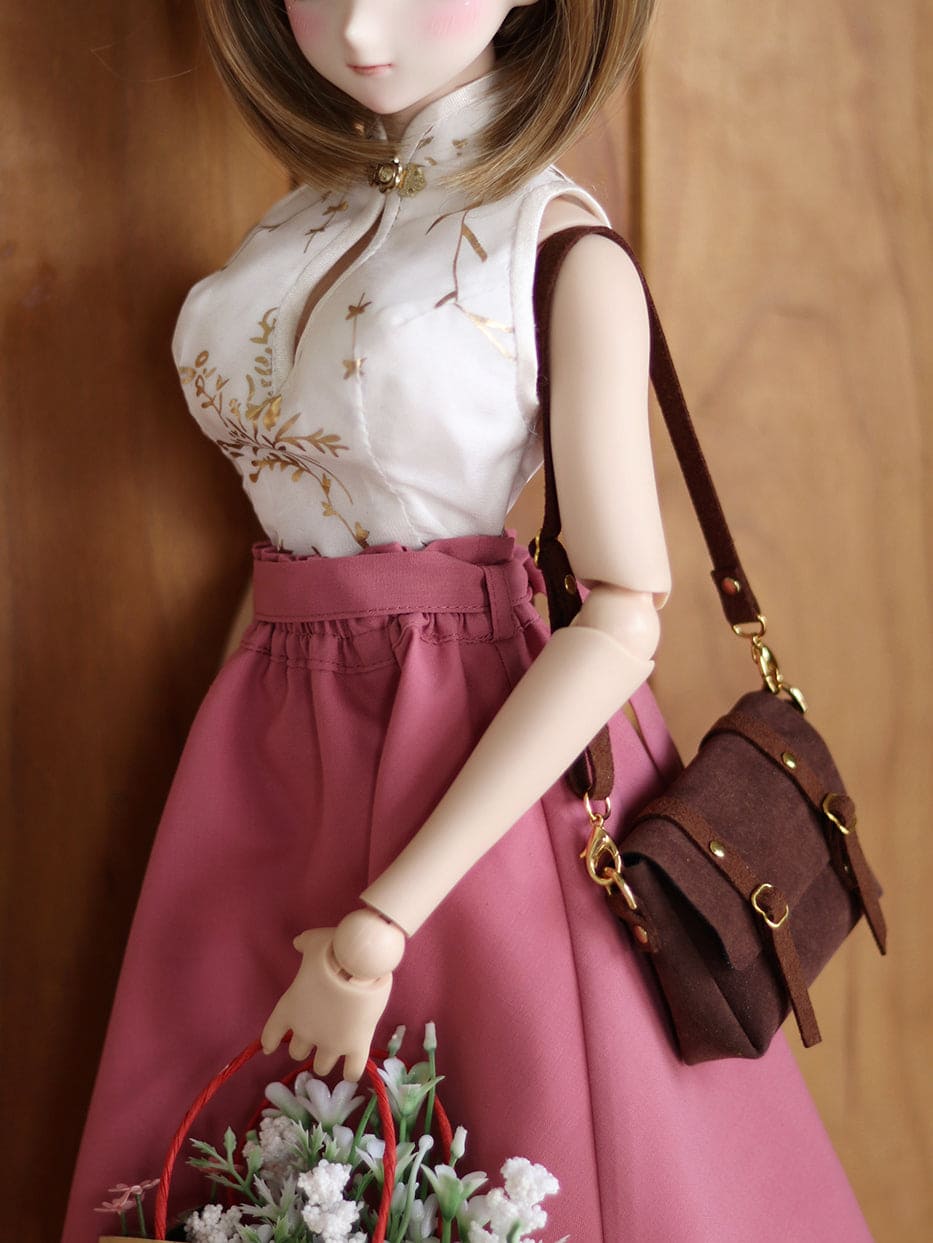 【1PinFun】肩背包 / BJD 1/3 1/4 MSD MDD AZO2 OB50 AngelPhilia DD - 紀物書館+JiWu Bookstore