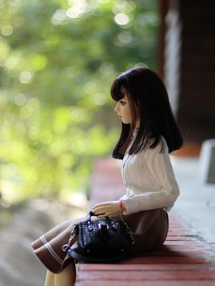 【1PinFun】Dual-purpose shoulder bag black/BJD 3 points SD DD OB50 AZONE AZO2 AngelPhilia