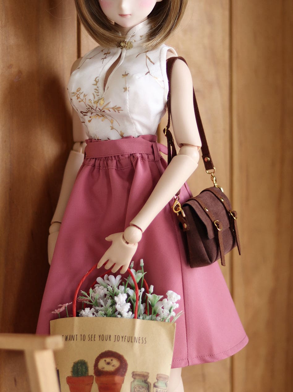 【1PinFun】肩背包 / BJD 1/3 1/4 MSD MDD AZO2 OB50 AngelPhilia DD - 紀物書館+JiWu Bookstore