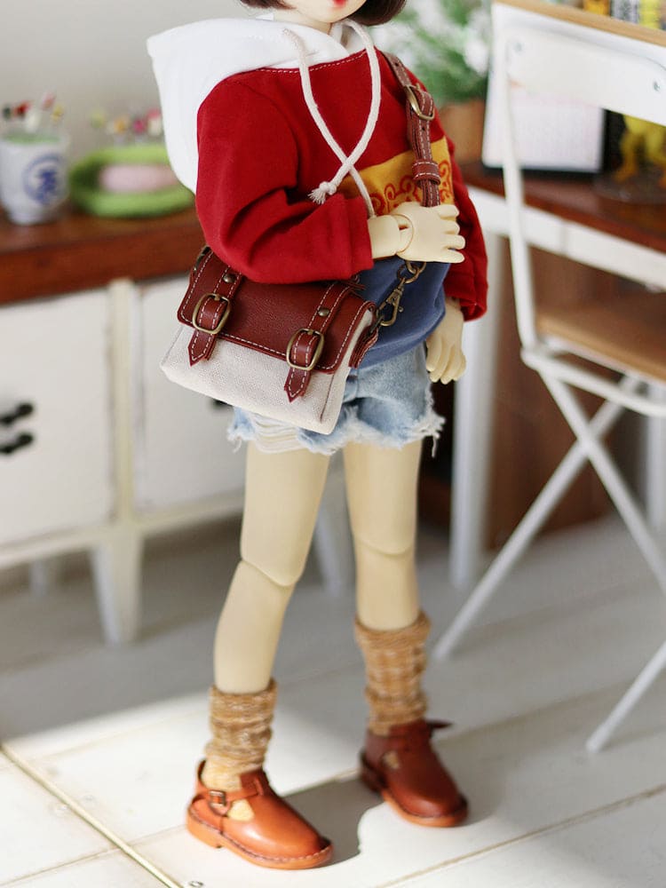 【1PinFun】書包 米駝 / BJD 4分 MSD MDD AZONE AZO2 AngelPhilia