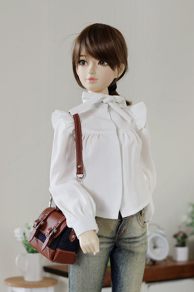 【1PinFun】shoulder bag denim camel/BJD 3 points SD DD OB50 AZONE AZO2 AngelPhilia