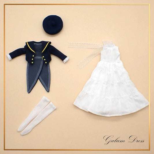 【Licca Castle】Galum Collection 25 水手領外套洋裝組 / 22cm Pureneemo OB22 ruruko