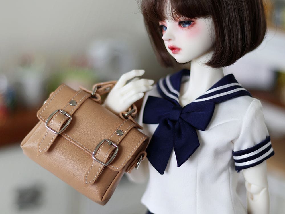 【1PinFun】書包 奶茶 / BJD 4分 MSD MDD AZONE AZO2 AngelPhilia