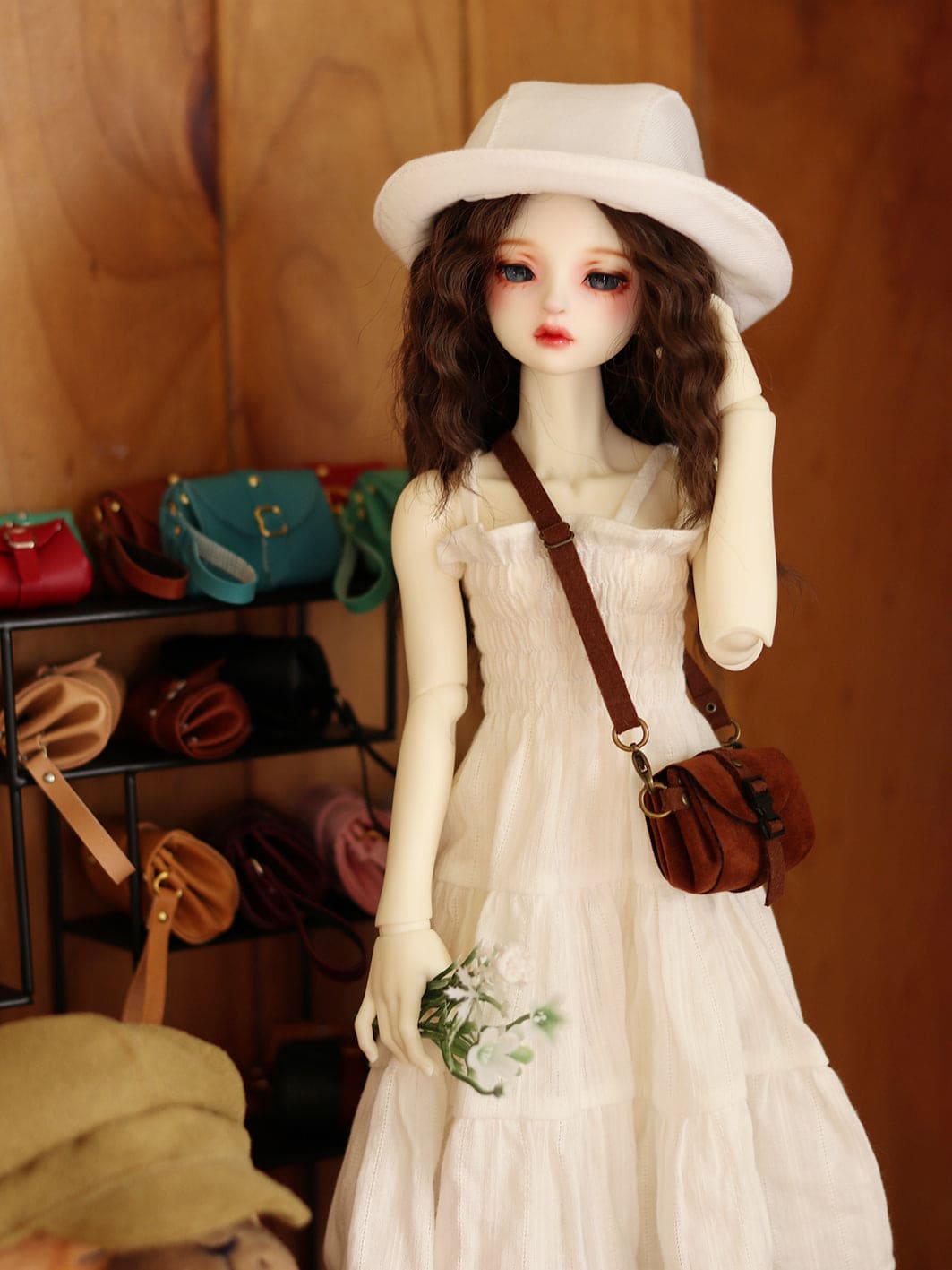 【1PinFun】肩背包 腰包 多色 / BJD 1/4 MSD MDD AZO2 OB50 AngelPhilia momoko 小布 莉卡 Azone 膠皮 1/6 - 紀物書館+JiWu Bookstore