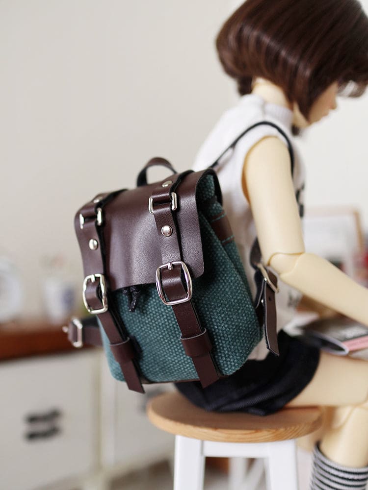 【1PinFun】Backpack brown/green/BJD 3 points 4 points SD DD MDD OB50 AZONE AZO2 AngelPhilia