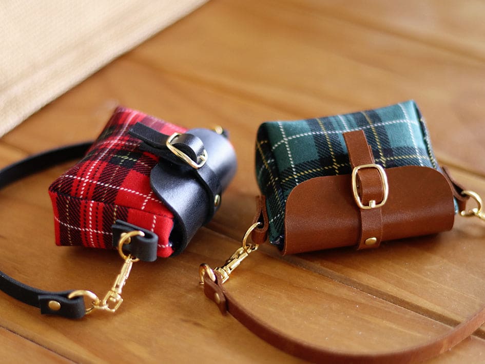 【1PinFun】格紋肩背包 多色 / 1/3 Dollfie Dream AZO2 Smart Doll