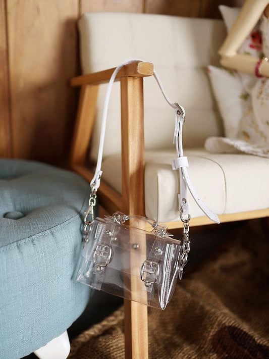 【1PinFun】肩背包 透明 / BJD 1/3 SD DD OB50 AZONE AZO2 AngelPhilia - 紀物書館+JiWu Bookstore