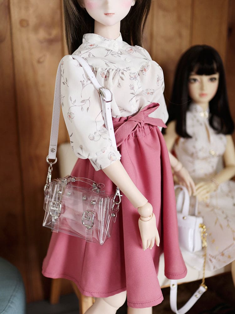 【1PinFun】肩背包 透明 / BJD 1/3 SD DD OB50 AZONE AZO2 AngelPhilia - 紀物書館+JiWu Bookstore