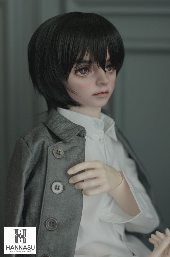 【HANNASU】HW-1047 娃用假髮 多色 / 6~7吋 BJD YoSD Angel Philia 1/6 - 紀物書館+JiWu Bookstore