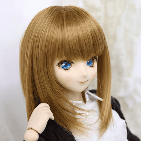 【Dollce】Semi Long 娃用假髮 多色 / 9吋 BJD DD 3分 4分 - 紀物書館+JiWu Bookstore