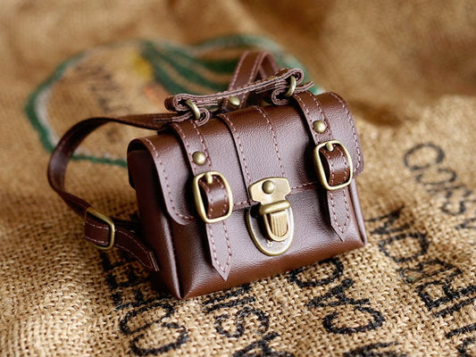 【1PinFun】後背包 棕色 / BJD 1/4 MDD MSD OB50 AZONE AZO2 AngelPhilia - 紀物書館+JiWu Bookstore