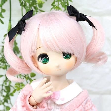 【Dollce】Strawberry Curl 娃用假髮 多色 / 9吋 BJD DD 3分 4分 - 紀物書館+JiWu Bookstore