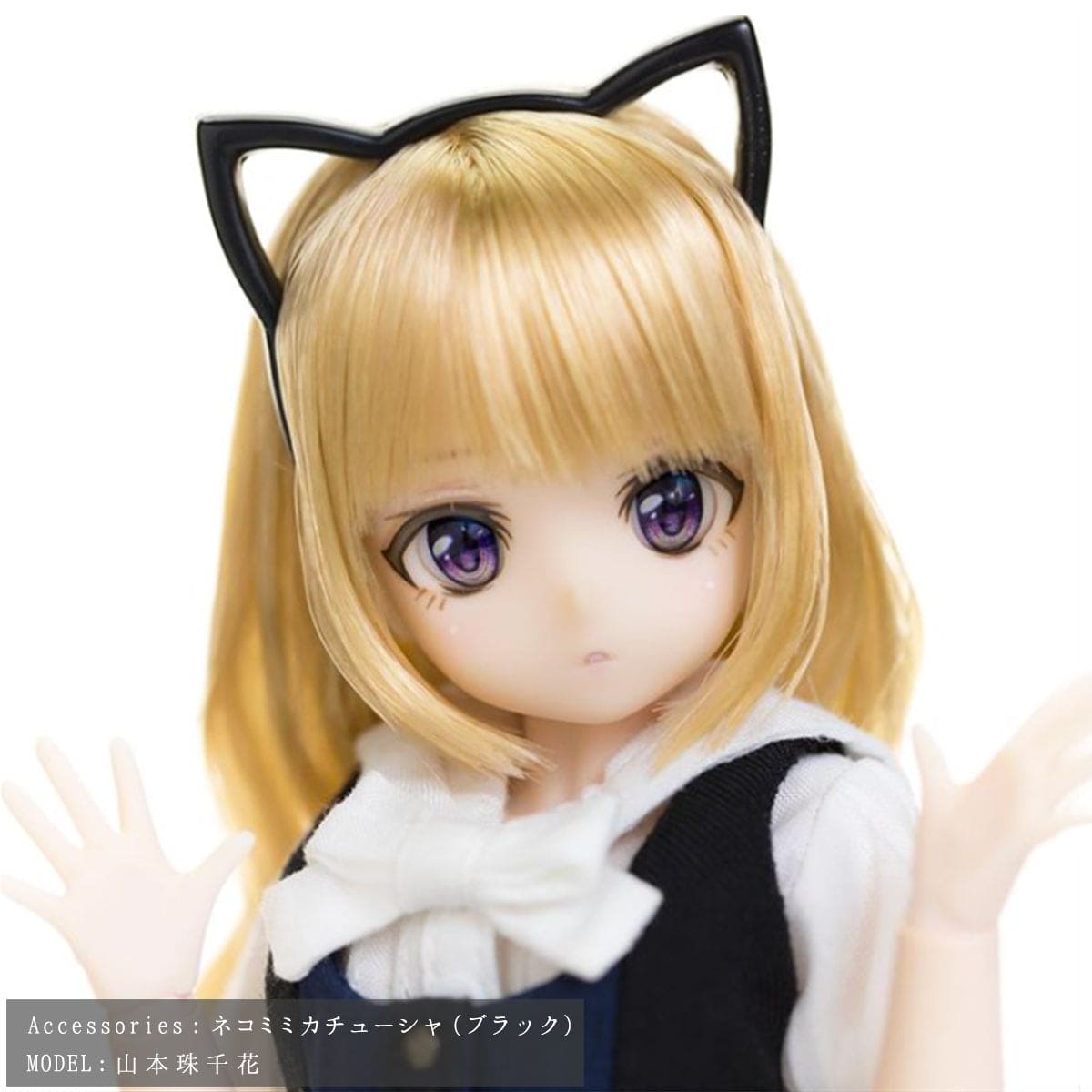 [Obitsu] Cat ear hair band / momoko ruruko 1/6 scale One of the men&#39;s illustrated book OB11