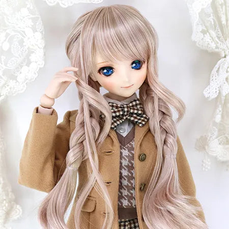 【Dollce】Cat Style baby wig multicolor / 9 inch BJD DD 1/3 scale  1/4 scale