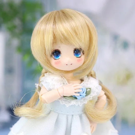 【Dollce】海老毛 ベビーウィッグ マルチカラー / 4インチ SweetDoll オビツ OB11 球体関節人形 12分