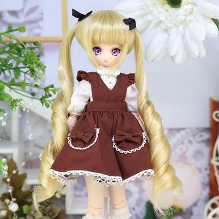 【Dollce】Helical Curl 娃用假髮 多色 / 4.5吋 SweetDoll OBITSU OB11 BJD 12分 - 紀物書館+JiWu Bookstore