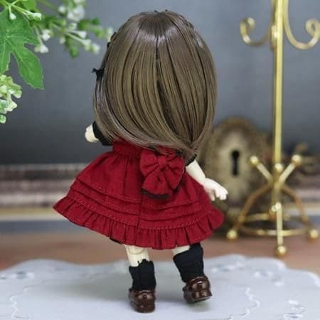 【DOLLCE】蝴蝶結洋裝 多色/ OBITSU OB11 Azone P妹 P體 picconeemo 黏土娃 - 紀物書館+JiWu Bookstore