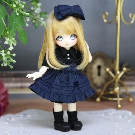 【DOLLCE】蝴蝶結洋裝 多色/ OBITSU OB11 Azone P妹 P體 picconeemo 黏土娃 - 紀物書館+JiWu Bookstore